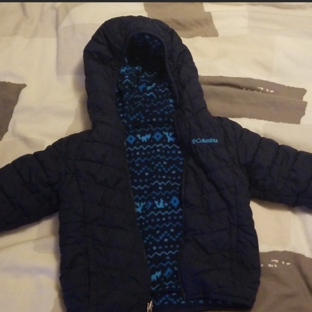 Columbia reversible jacket 4T